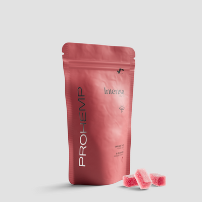 10 x THC Gummies intense - Aardbei