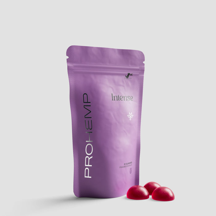 10 x Intense Gummies - Framboos