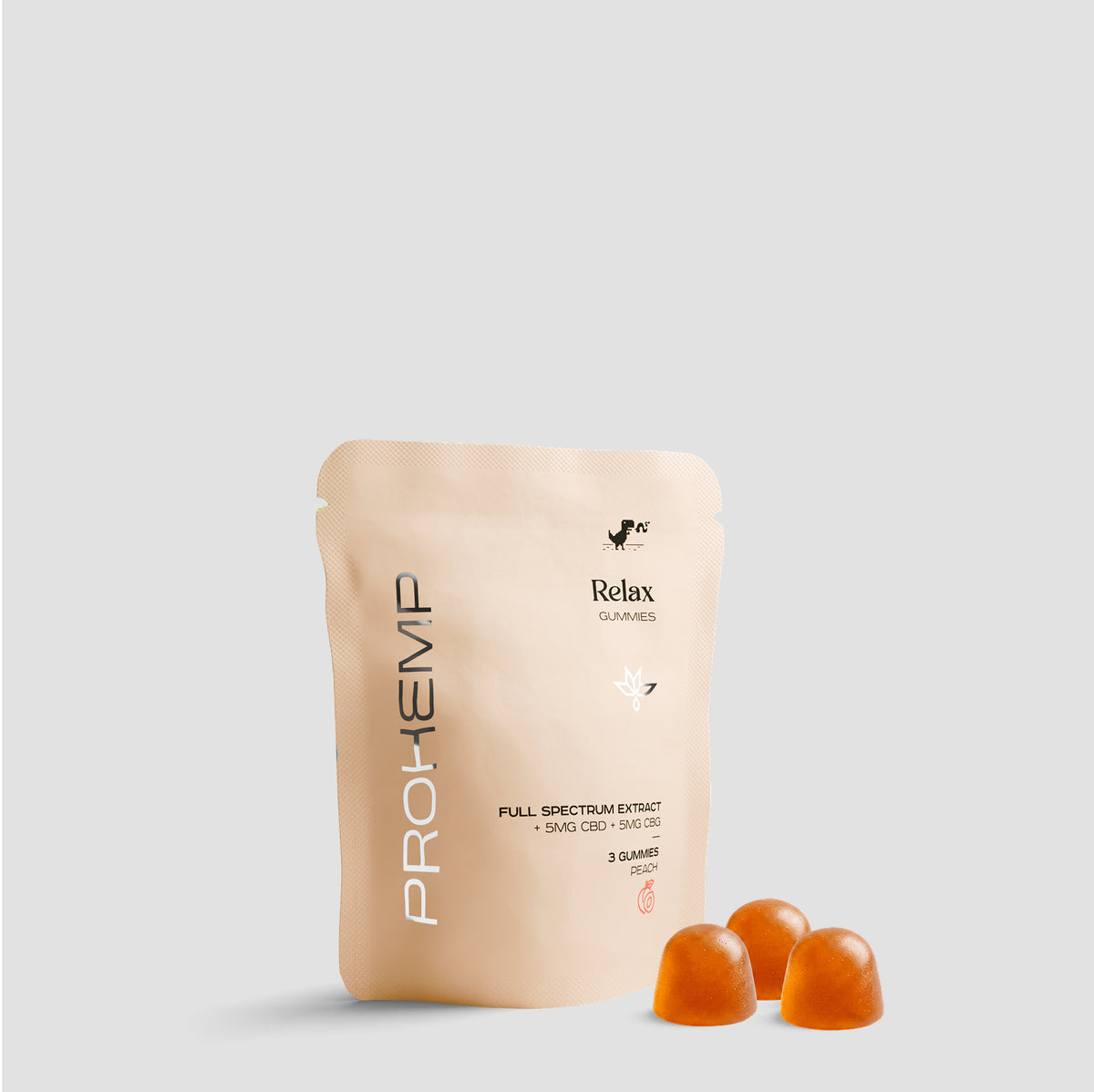 3 x Relax Gummies - Peach