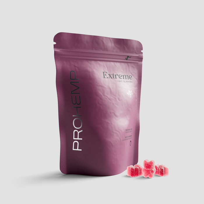 50 x Extreme Unwind Gummies - Strawberry