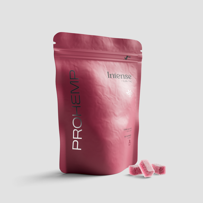 50 x Intense Gummies - Cherry