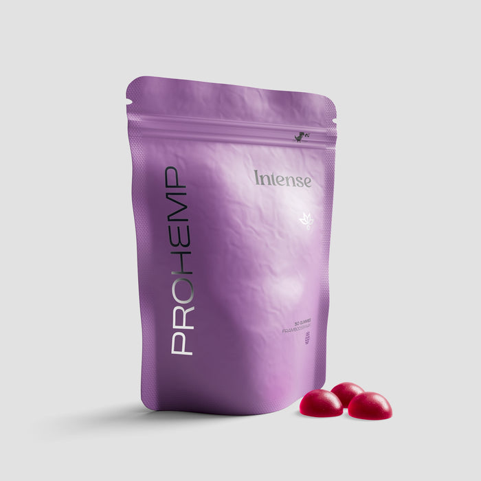 50 x Intense Gummies - Raspberry