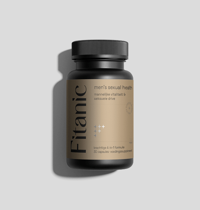 Fitanic mannen seksuele gezondheid supplement voor vitaliteit en seksuele drive