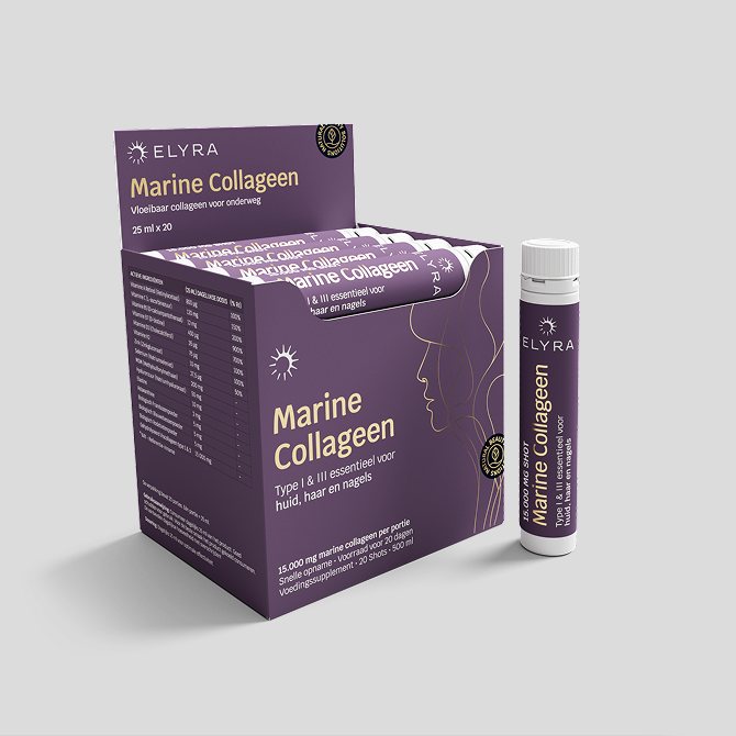 Collageen Shots 15.000 mg - Vloeibaar Marine Collageen