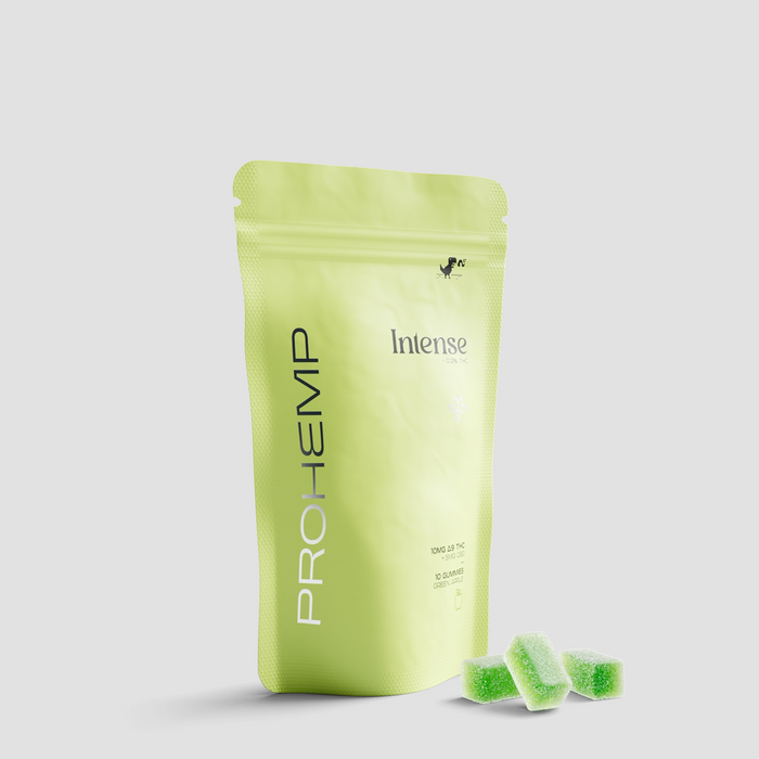 10 x Intense Gummies - Green Apple