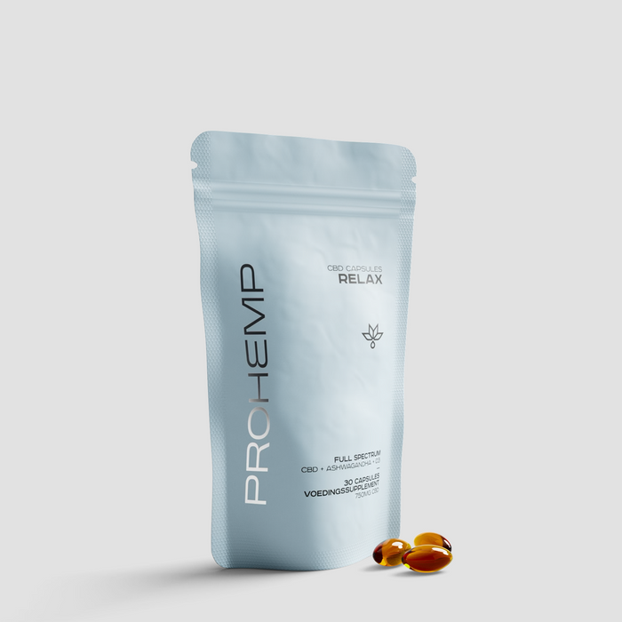 Relax CBD + Ashwagandha Capsules