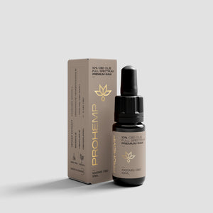 CBD olie 10% Premium Raw