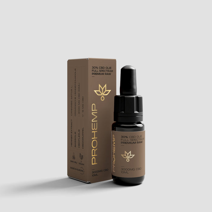 CBD olie 30% Premium Raw