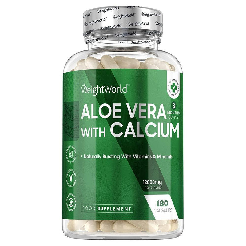 Aloë Vera + Calcium Capsules - Vegan - Aloë Vera + Calcium Capsules - Vegan - Prohemp.nl