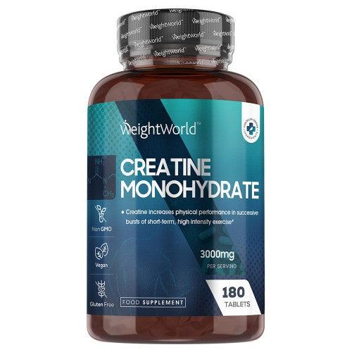 Creatine Monohydraat Tabletten - Vegan - Creatine Monohydraat Tabletten - Vegan - Prohemp.nl