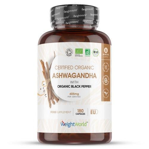 Biologische Ashwagandha Capsules - Vegan - Biologische Ashwagandha Capsules - Vegan - Prohemp.nl