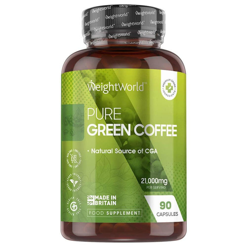 Groene Koffie Extract Capsules - Vegan - Groene Koffie Extract Capsules - Vegan - Prohemp.nl