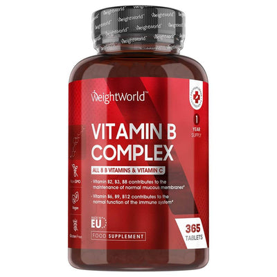  Vitamine B Complex Tabletten - Vegan - Vitamine B Complex Tabletten - Vegan - Prohemp.nl 