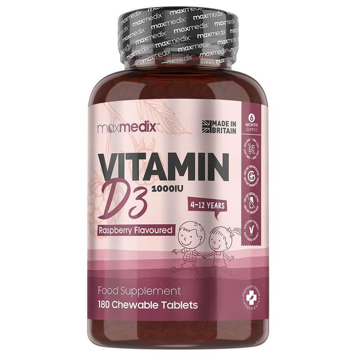 Vitamine D3 Kauwtabletten - Kids (Vegetarisch) - Vitamine D3 Kauwtabletten - Kids (Vegetarisch) - Prohemp.nl
