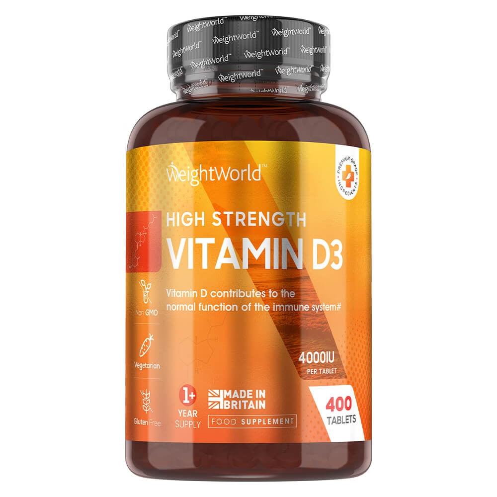 Vitamine D3 4.000 IU Tabletten - Vegetarisch - Vitamine D3 4.000 IU Tabletten - Vegetarisch - Prohemp.nl